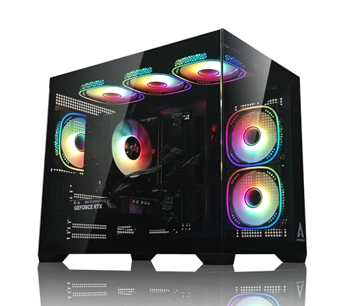 ゲーミングデスクトップパソコン 第9世代Core i7 9700F / RTX4060 / メモリ32GB / SSD 1TB / Windows11 / APEX/Valorant/FFXIV/ゼンレスゾーンゼロ 2K 4K DLSS3 (第9世代Core i7 9700F / RTX4060モデル, G6ブラック) (整備済み品)