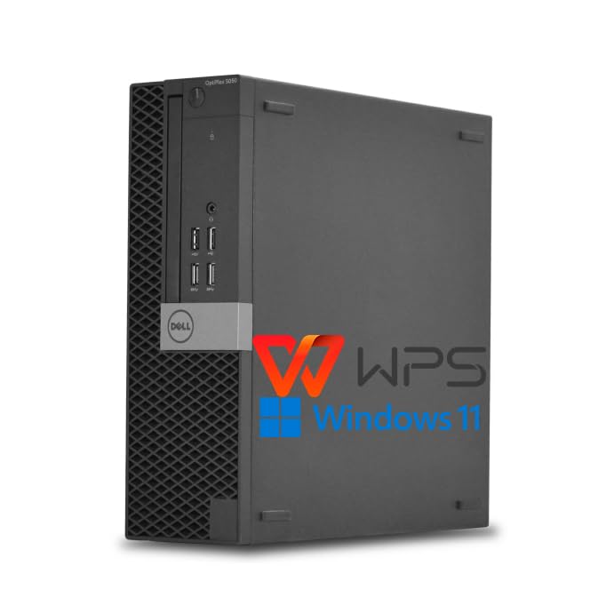 【整備済み品】 デル デスクトップパソコン Dell Optiplex3060 SFF 第7世代 Core i7 7700 /16GB/SSD512GB/4KHD対応/Windows11 Pro/WPS Office/USB3.0/DVD/HDMI/DP/VGA (SSD512GB)